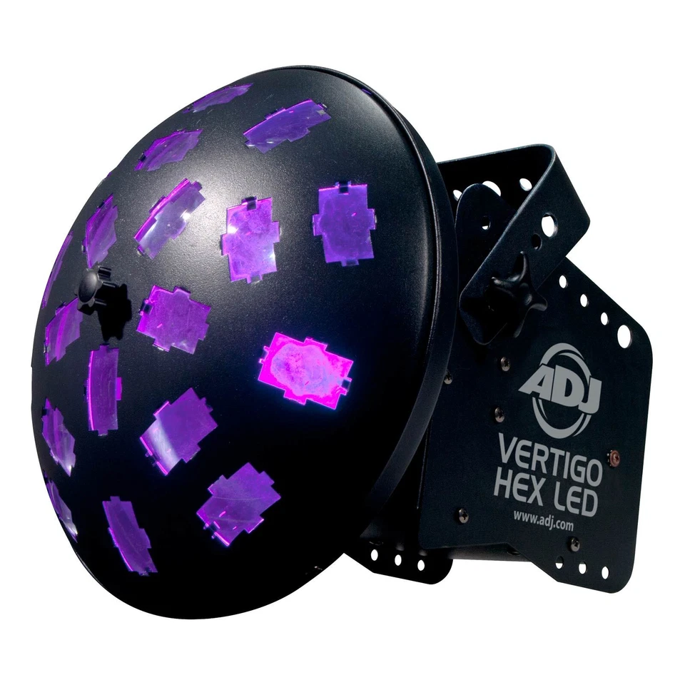 American DJ Vertigo Hex LED 12w Party Club Effect Lighting Fixture