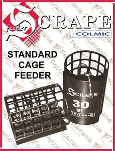 Pasturatore STANDARD CAGE FEEDER Colmic Scrape ø28X37mm 30-40-45gr. gabbietta - Picture 1 of 1