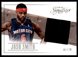 2013-14 Panini Signatures Film Onyx #46 Josh Smith /20