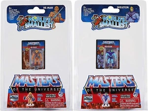 World's Smallest Masters of the Universe (He-Man and Skeletor) NEW DAMAGED BOX - Picture 1 of 3