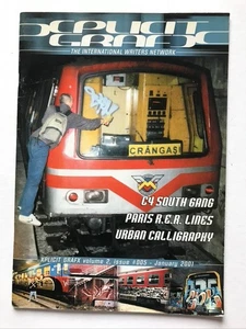 Xplicit Grafx  - French Graffiti Magazine- Volume 2 Issue #005 Rare Hip Hop - Picture 1 of 3