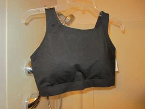 NWT women's seamless bralette BLACK auden Size 3X removable pads - Picture 1 of 10