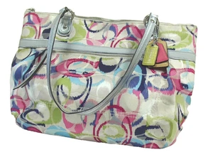 Coach Handtasche Mehrfarbig Schultertasche Handtasche - Bild 1 von 3