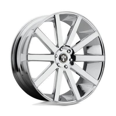 22x9.5 S120 Dub Shot Calla Chrome Wheels 6x5.5 (20mm) Set of 4 - Image 1 of 4
