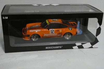 RARITÄT MINICHAMPS PORSCHE 934 KELLENERS  DRM 1976  JÄGERMEISTER 1:18 OVP NOOB - Bild 1 von 4