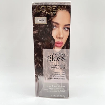 L'Oreal Le Color One Step Toning Gloss Clear 4oz 1 Pack - Image 1 of 4
