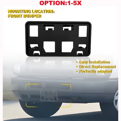 Front License Plate Bracket Mount Holder For 2008-14 Ford E-250 E-350 Super Duty - Image 1 of 4