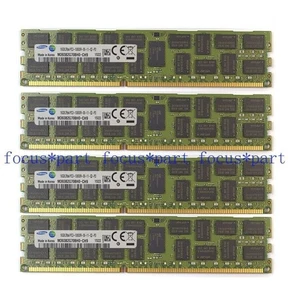 Memoria registrada ECC para servidor Samsung 64 GB (4X16 GB) DDR3 1333 MHz PC3-10600R 2RX4 - Imagen 1 de 4
