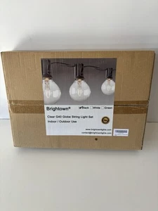 Brightown 50FT G40 Globe Bulbs Indoor Outdoor Waterproof String Lights/al - Picture 1 of 3