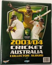 CRICKET - 2003/04 Cricket Australia Collector Card Album (Ikon Collectables)