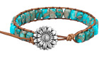 7 Chakra Bracelets for Women Boho Handmade Natural Jasper Stone Healing Energy