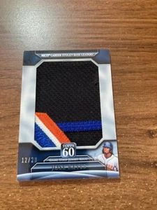 2011 Topps 60 Jumbo Relics #JR Jose Reyes Jersey PAtch Mets (12/20) - Picture 1 of 1