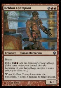 1x Keldon Champion | FOIL | Eternal Masters | MTG Magic Cards - Picture 1 of 2