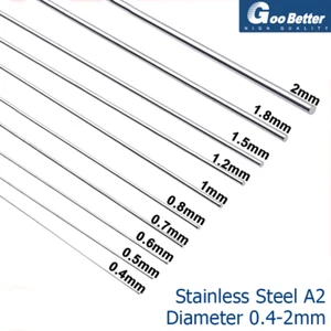 High Quality Spring Steel Wire & Rods Diameter 0.4-2mm Stainless Steel Tensile - Picture 1 of 13