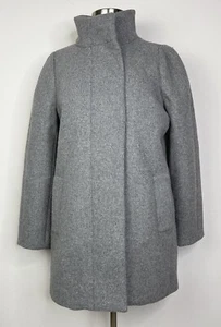 J Crew Grey Coat Size: 4P - Picture 1 of 7