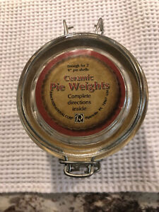 R&M International Ceramic Pie Weights In A Jar