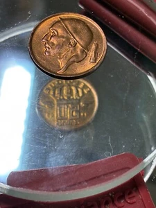 Albert II: dubbele variant!! vlam in de lamp en medaille slag !! - Photo 1/2