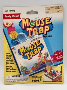 Mouse Trap Vintage Basic Fun Keychain #539-0 - Foto 1 di 2