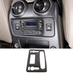 Carbon Rear Air Condition Button Frame Decorative Sticker For Hummer H2 2003-07 - Picture 1 of 12