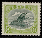 AUSTRALIA - Papua GV SG93, d myrtle & apple green, M MINT.