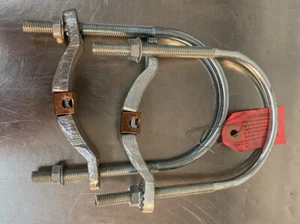 (2) Thomas & Betts 4-TB Waterpipe Ground Clamps, 2 1/2"-3 1/2" Pipe, #6- #2 Wire - Picture 1 of 6