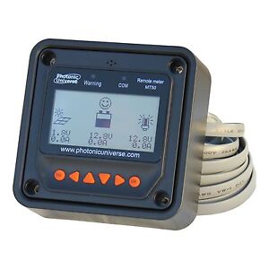 Remote meter / display MT50 for MPPT and PWM solar charge controllers
