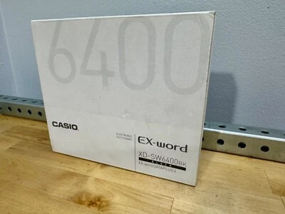 COMO NUEVO Casio Ex-Word Dataplus 3 xd sw6400 Diccionario Electrónico Japonés Foto 1 de 4