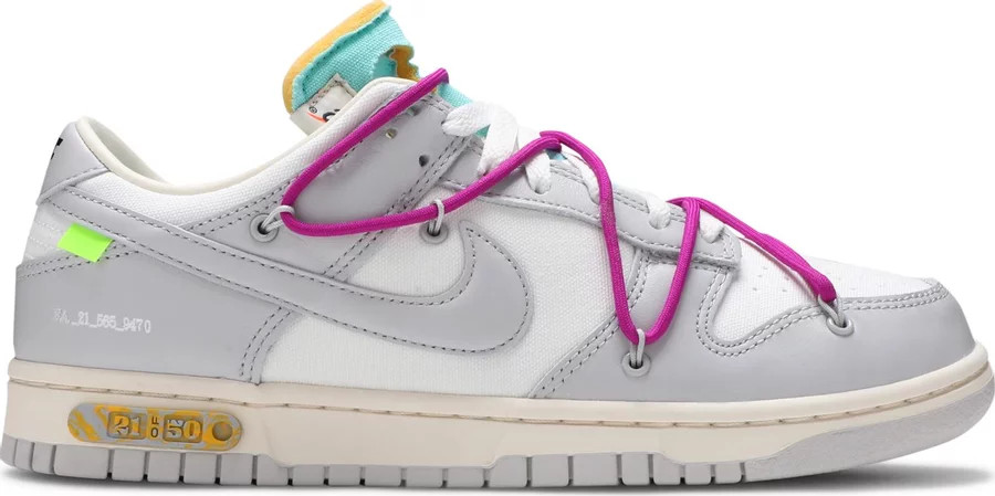 Nike Off-White x Dunk Low Lot 21 of 50 for Sale Nike Off-White x Dunk Low Lot 21 of 50 for Sale