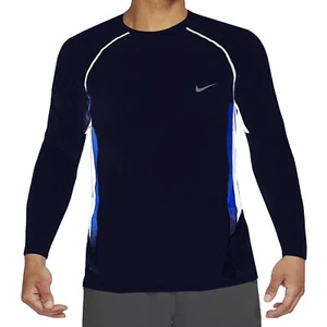 New Nike Men's Running DRI-FIT Long Sleeve Crewneck Performance Tee - Picture 1 of 6