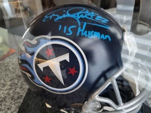 TENNESSEE TITAN DERRICK HENRY signed INSCRIBED AUTHENTIC FULLSIZE HELMET BECKETT - Picture 1 of 5
