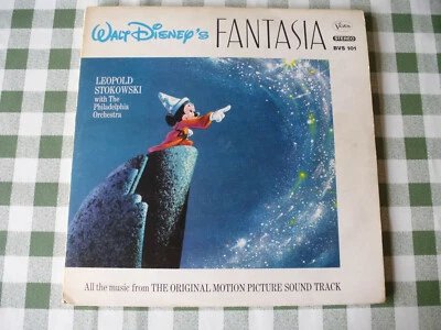 WALT DISNEY'S FANTASIA ORIGINAL MOTION PICTURE SOUNDTRACK RECORDING 2LP SET - Image 1 of 4