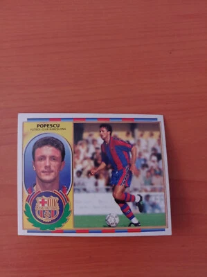 Cromo liga española futbol 96 97 ⚡Popescu FC Barcelona⚡Ediciones Este⚡1996 1997 - Imagen 1 de 2