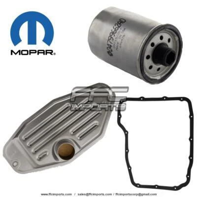 KIT DE FILTRO 45RFE 545RFE 65RFE 66RFE 68RFE MOPAR 4x4 con junta panorámica 99-UP para RAM Foto 1 de 4