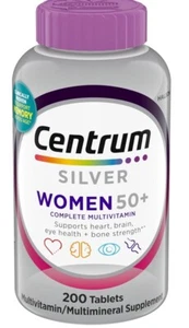 CentrumSilverWomen50+Multi vitamin/Multimineral(200Tablets) - Picture 1 of 11