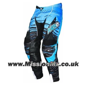 Answer Racing James Stewart Motocross Pants/Trousers Haze Blue Size 28" Waist MX - Picture 1 of 1