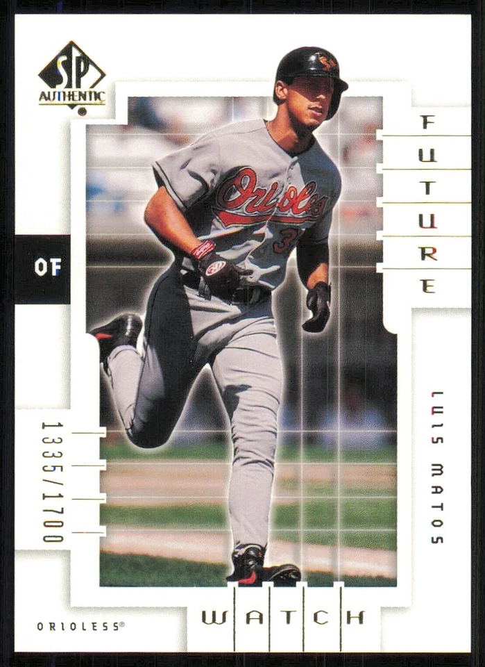 2000 SP Authentic #147 Luis Matos FW RC /1700 - Image 1 of 2