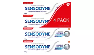 Sensodyne Toothpaste Repair Protect Deep Repair 4 x 100g - Picture 1 of 1