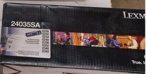 Cartucho de tóner original Lexmark 24035SA nuevo caja abierta - Imagen 1 de 1