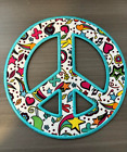Peace Sign Wall Sticker Girl Scout Cookie Incentive Little Brownie Bakers New 6"