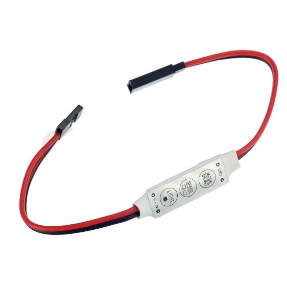 MARKENLOS RC LED Blinklicht Regler Multi Modus Blitzlicht Blinklicht Dimmer 5V-24V Buggy