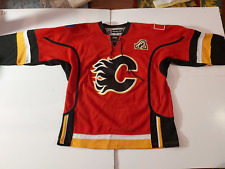 VTG Calgary Flames RED NHL Jersey Reebok Red "A" patch Dion Phaneuf #3 Size XL