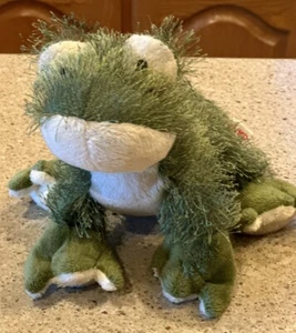 Ganz / Webkinz Green Frog HM001 Plush Stuffed Animal Toy No Code - Picture 1 of 21
