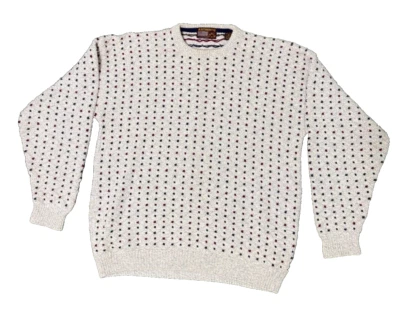 Suéter Minimalista Vintage Auténtico Edición 90 Para Hombre Punto Retro Grandpacore XL Foto 1 de 4