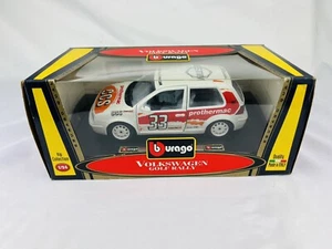 Bburago 1998 Volkswagen Golf Rally #33 CCS VIP Collection Die Cast 1:24 - Picture 1 of 10