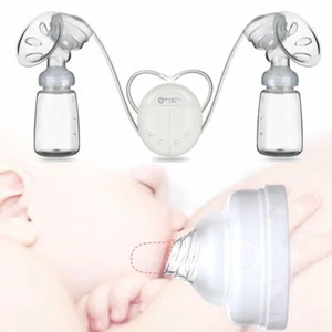 Electric Breast Pump kit Milk Suction Double Side Intelligent Travel Baby Feeder - Picture 1 of 19
