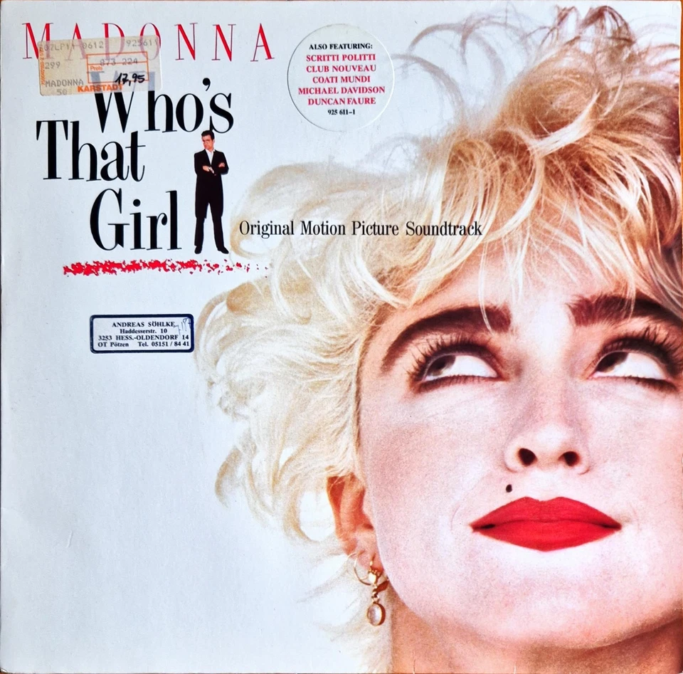 Madonna - Who's that girl (1987) Sire Vinyl LP - Bild 1 von 4