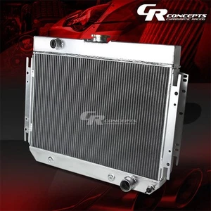 3-ROW ALUMINUM CORE RADIATOR FOR 1964-1967 CHEVY CHEVELLE/EL CAMINO I6/V8 MT - Picture 1 of 1