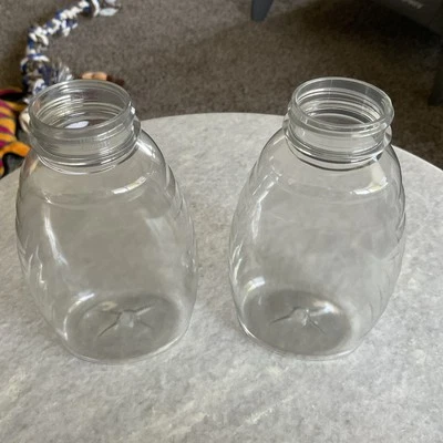 CSI Made in USA Honey Bottle Clear Container Squeeze Jar , 50  bottles - Image 1 of 2