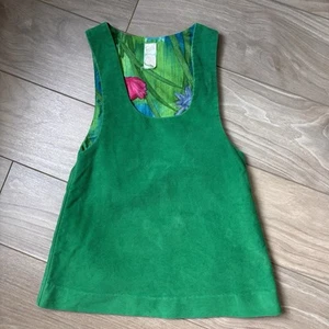 Vintage Girls Retro MOD Green Mini Tunic Dress – Ruth of Carolina – Size 5/6 - Picture 1 of 4