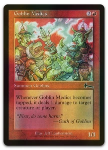 Goblin Medics #79 (Foil) (LP) Urza's Legacy ULG Magic MTG - Picture 1 of 2